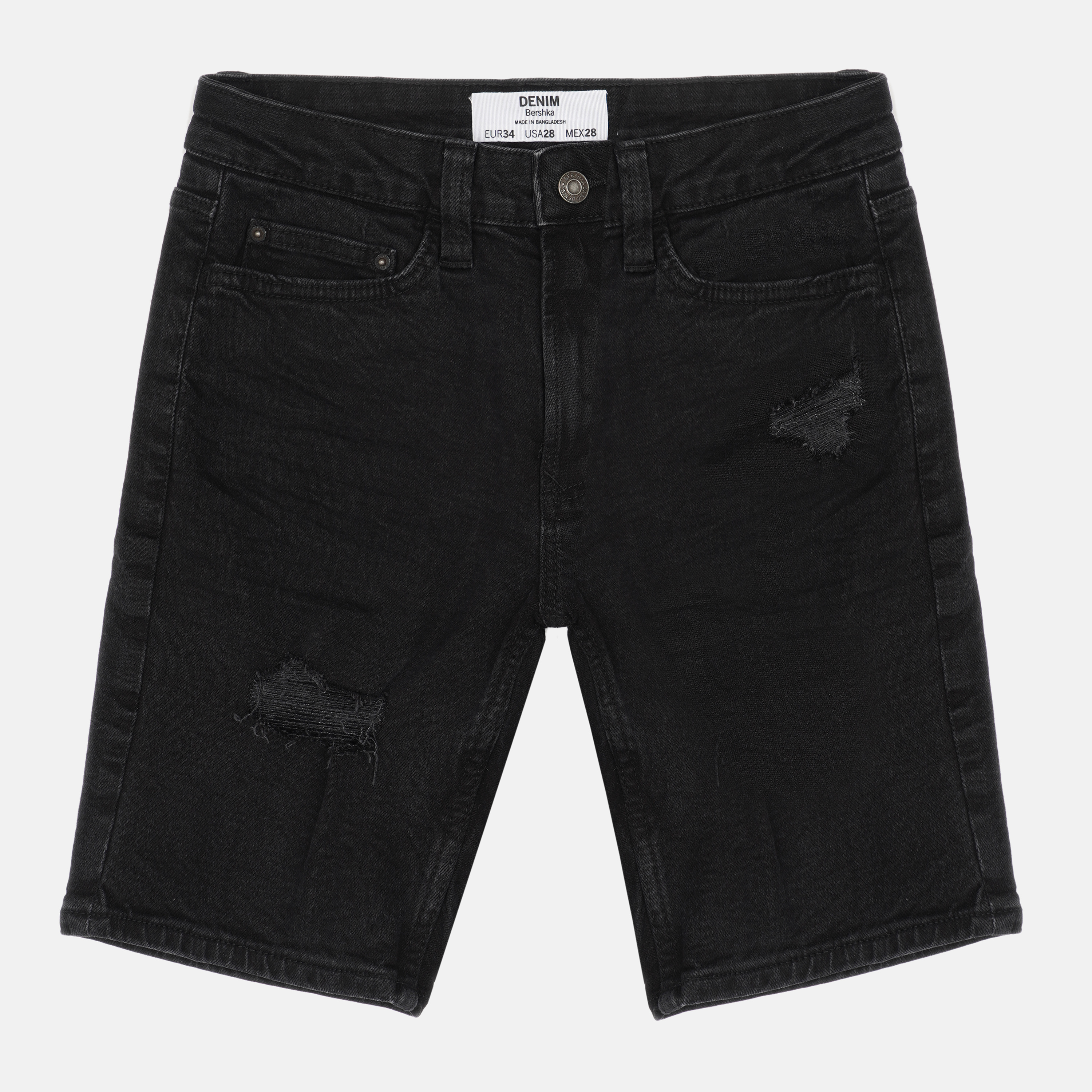 

Шорты джинсовые Bershka 2641/666/800 34 Черные