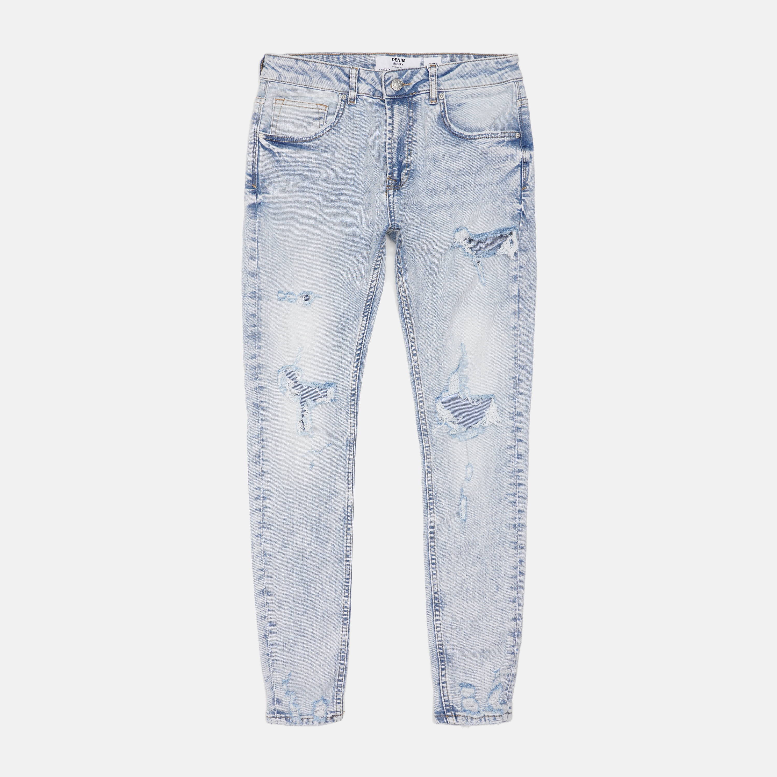 

Джинсы Bershka 5295/969/433 40 Голубые