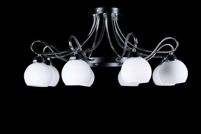 

Люстра с плафонами Ray L28051/8 (CR) (AN002120)
