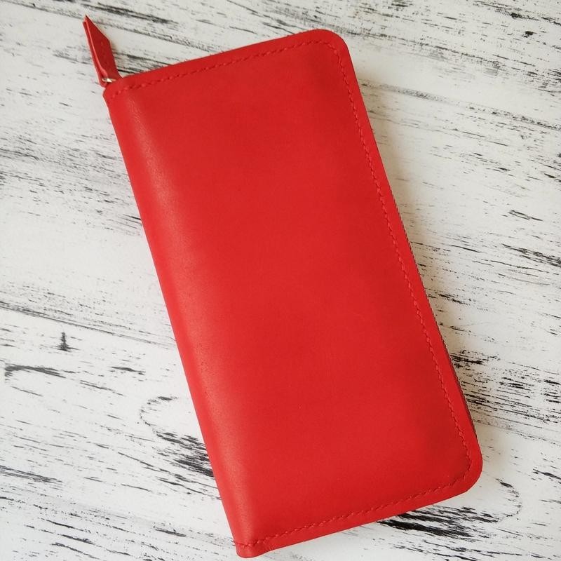 

Портмоне Stedley leather 20102 Красное