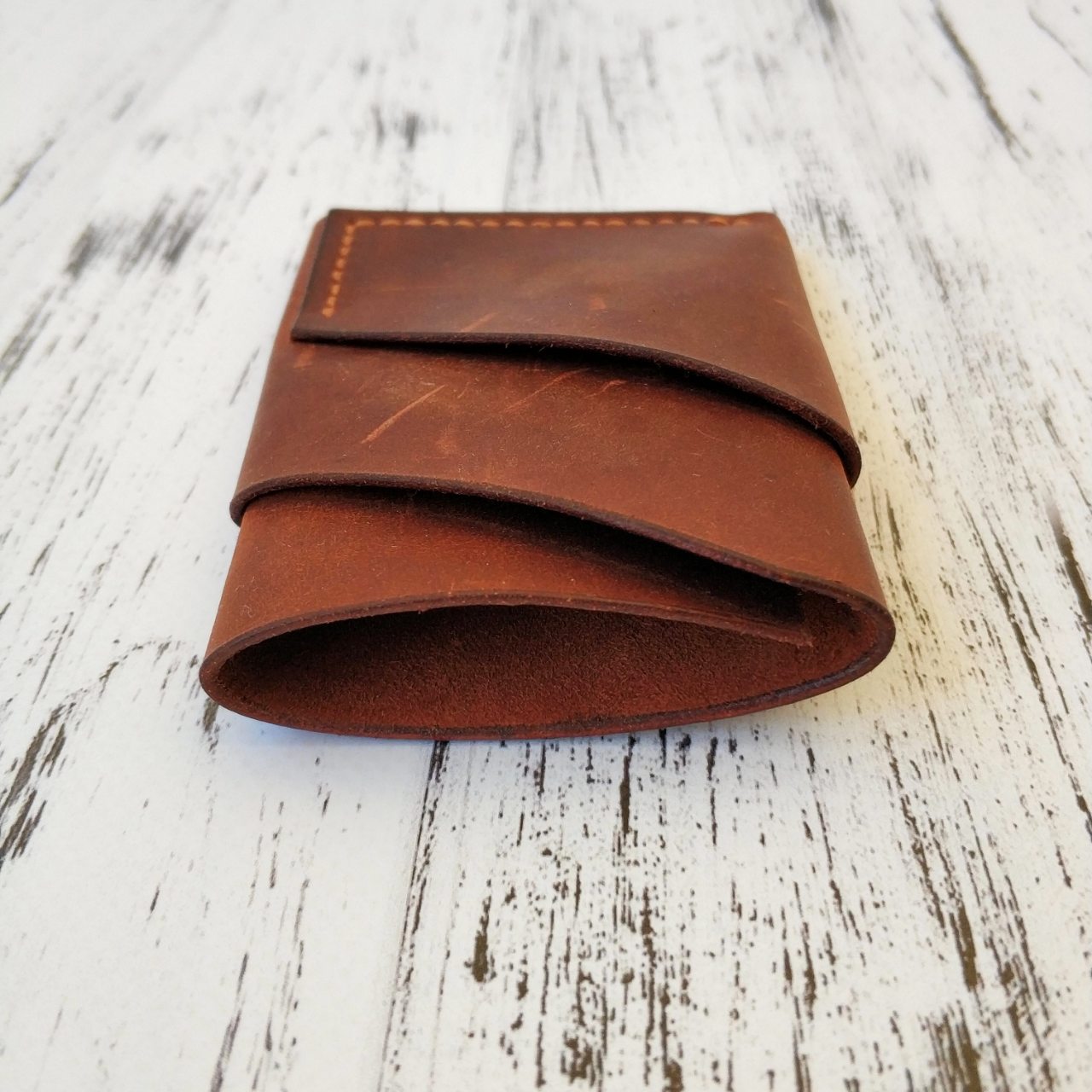 

Картхолдер Stedley leather 00102 Коньячный