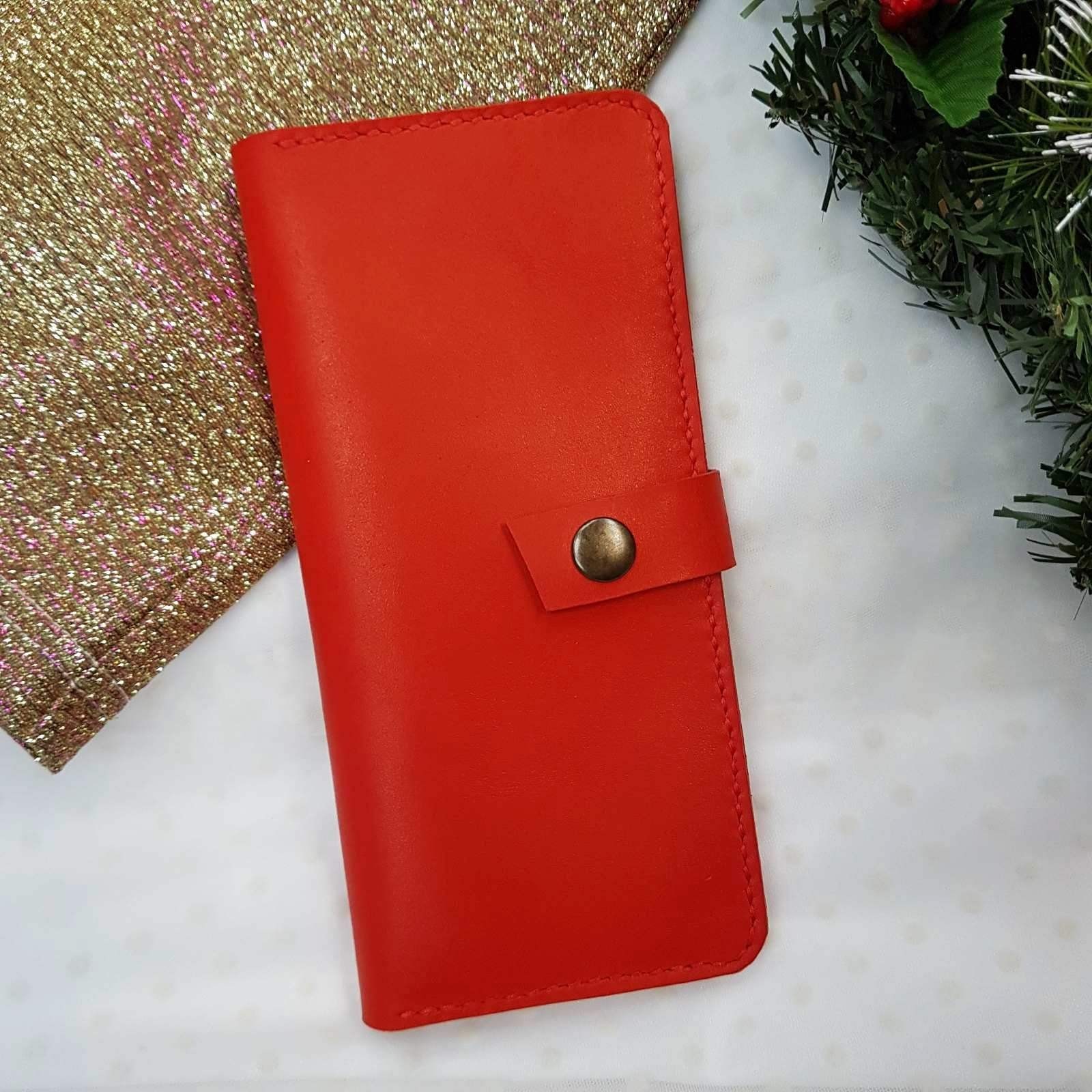 

Кошелек клатч Stedley leather 10104 красный