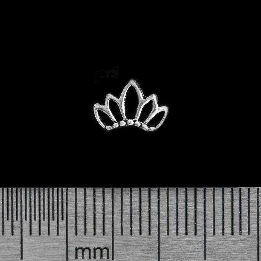 

Серьга-гвоздик Корона (серебро, 925 проба)