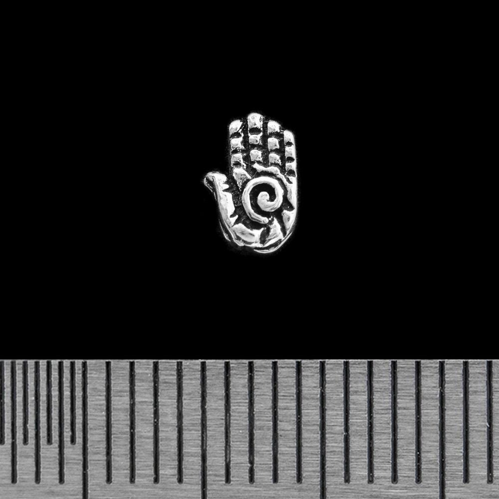 

Серьга-гвоздик Ладонь (серебро, 925 проба)