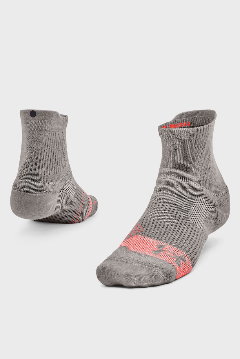 

Серые носки UA RUSH Quarter Under Armour  1365879-066, Серые носки UA RUSH Quarter Under Armour XL 1365879-066