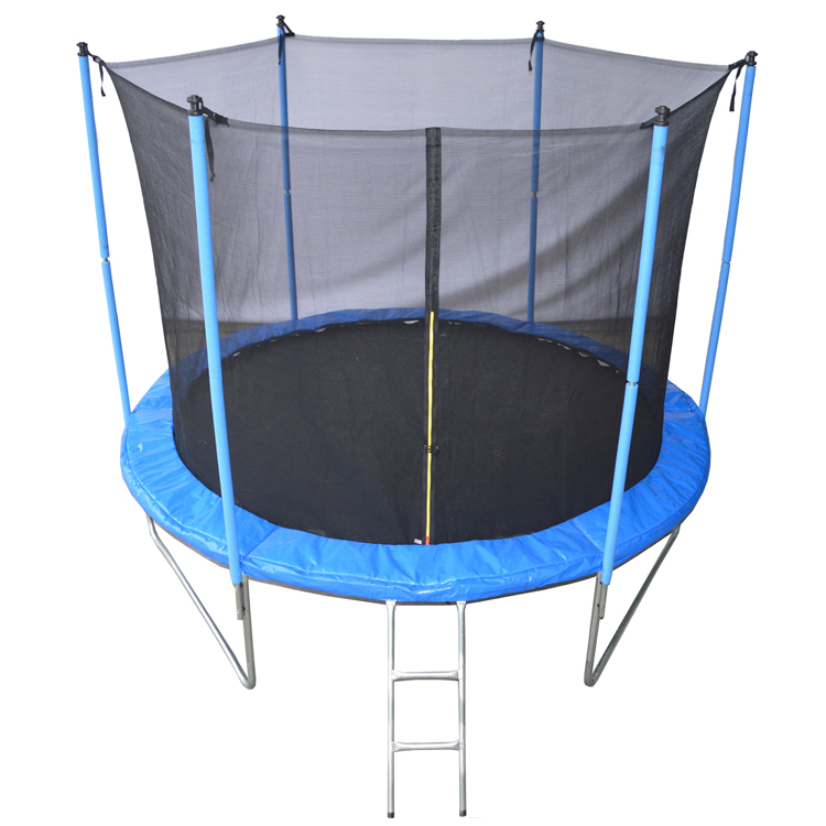 

Спортивный батут Jump-2-Sky 244 с защитной сеткой и лестницей (арт. 24450)