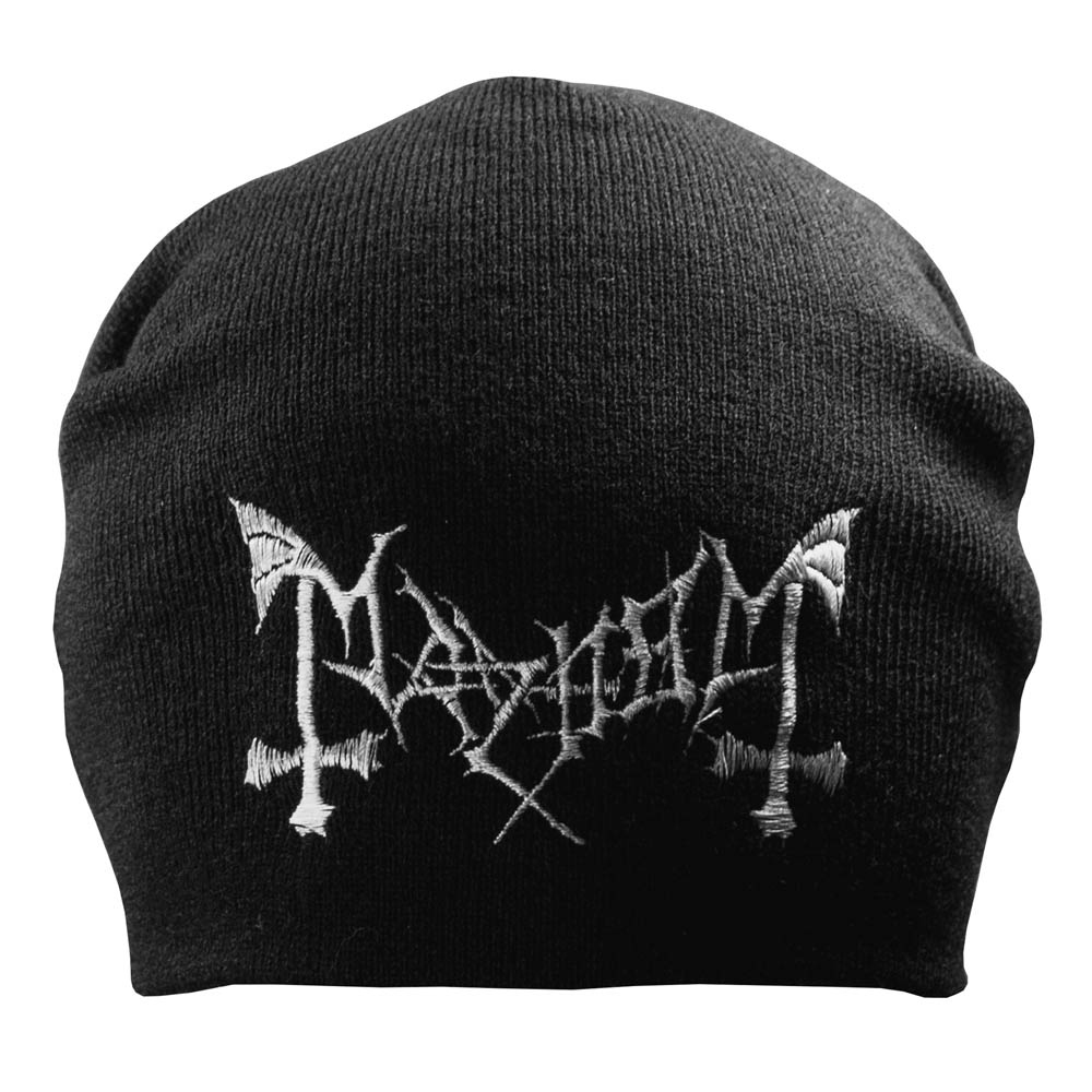 

Шапка с вышивкой Rockway Mayhem черная