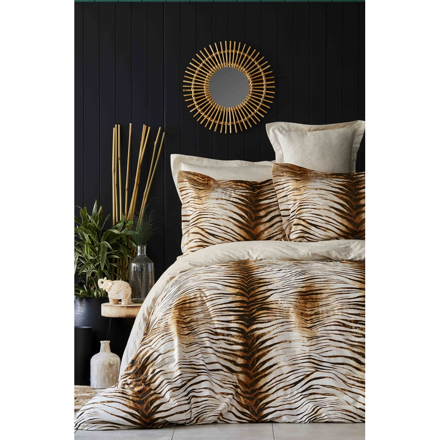 

Постельное белье Karaca Home сатин - Sumatra kahve 2020-1 кофе king size (svt-2000022236911)