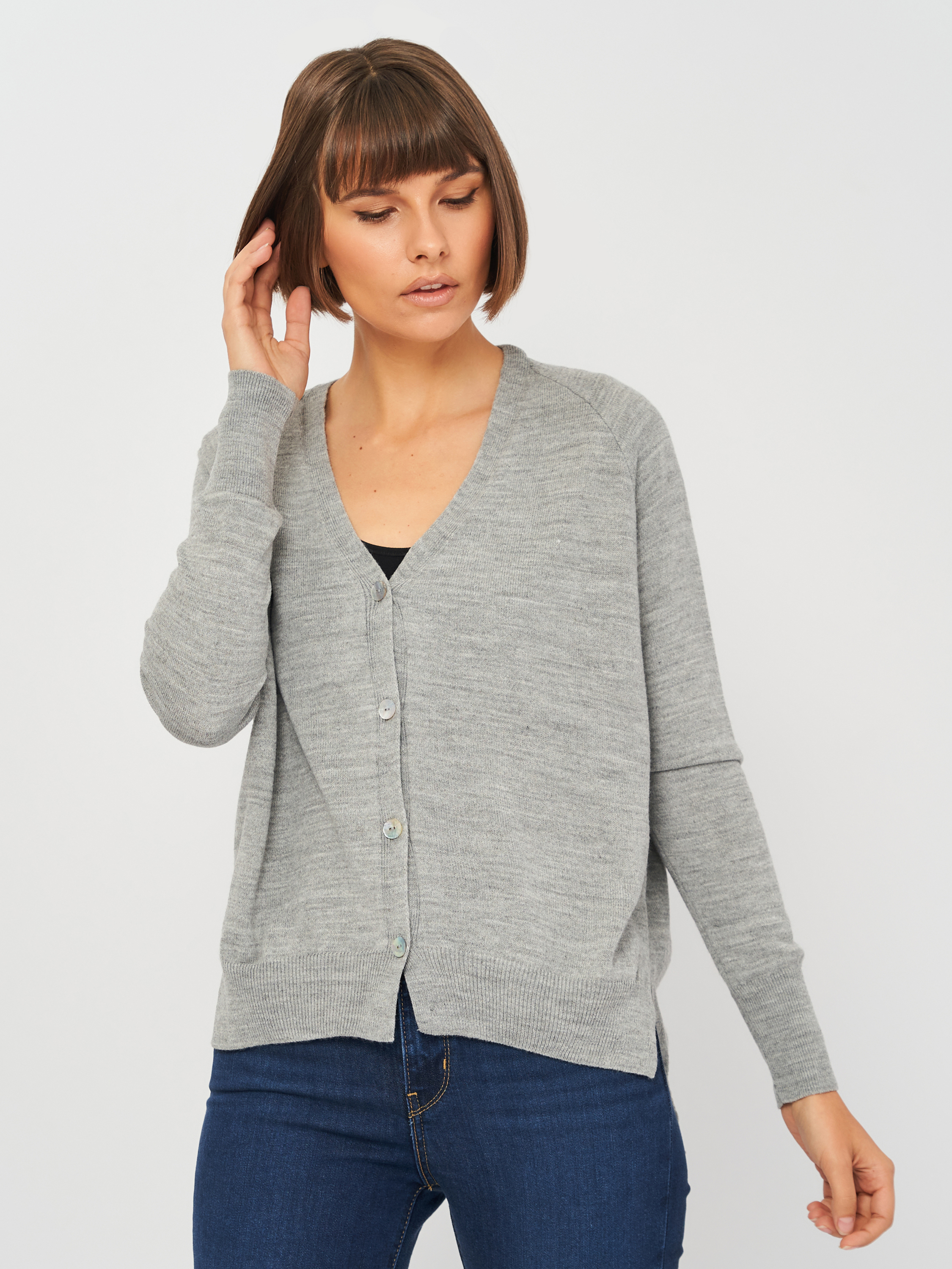 

Кардиган Koton 0KAK92947HT-029 M Grey