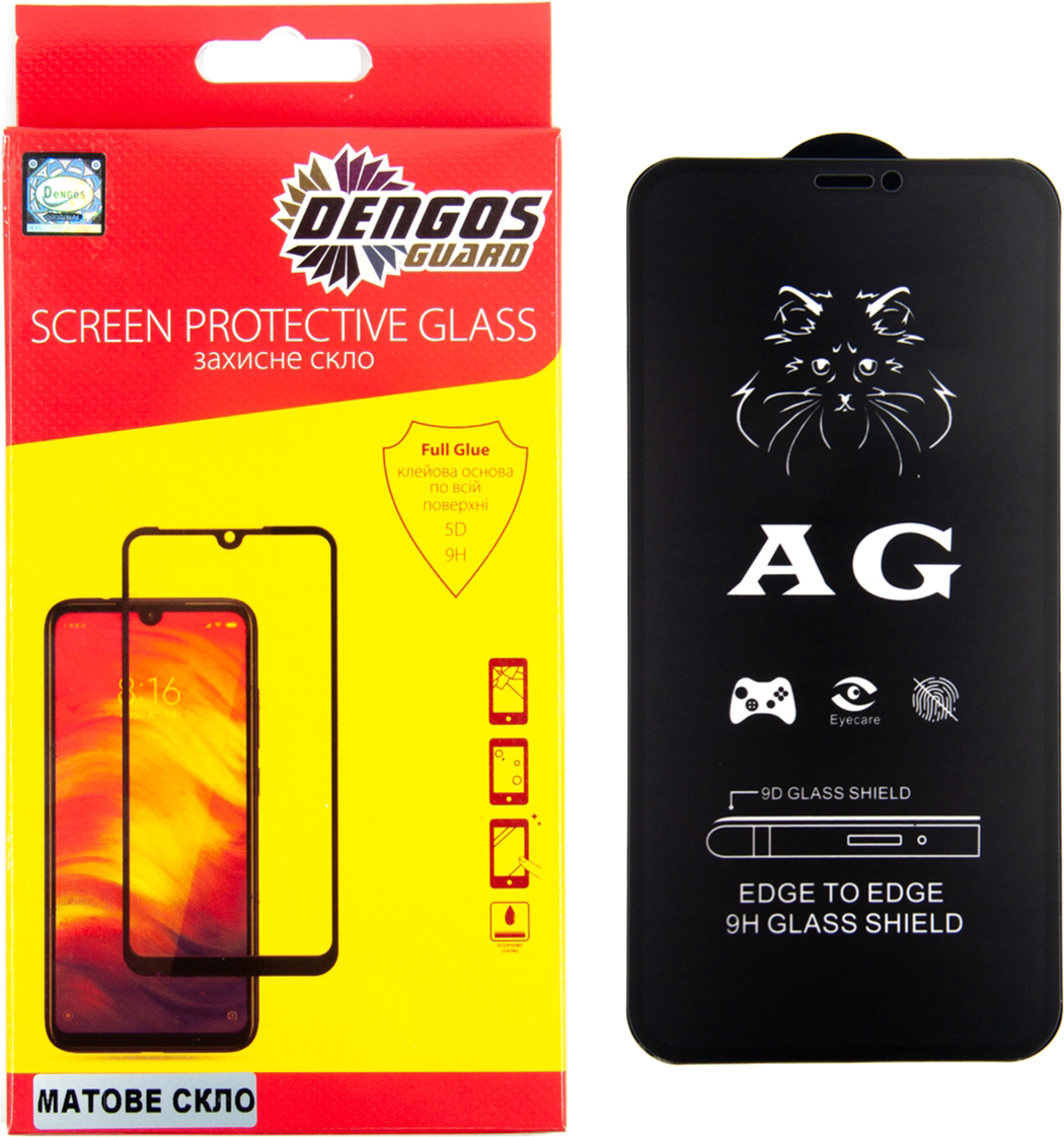 

Защитное стекло DENGOS для Apple iPhone 11 Pro Max Black (TGFG-MATT-04)