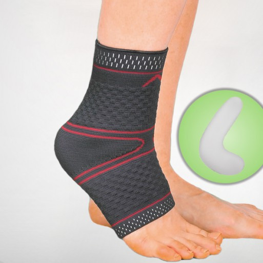 

Бандаж эластичный трикотажный на голеностопный сустав с силик. вкладкой типа Малое Ersamed REF-720 S