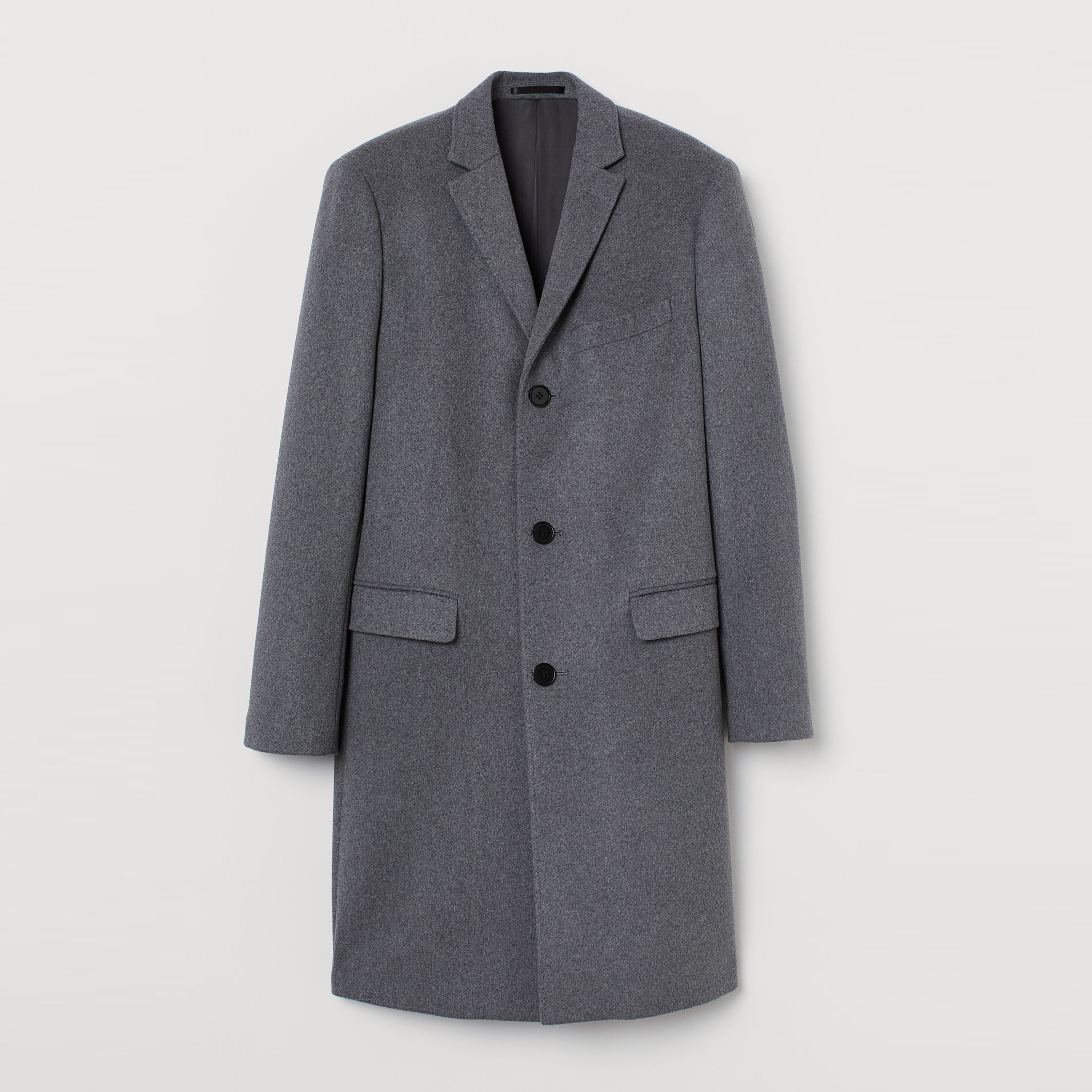 

Пальто H&M 060880485 50 Серое