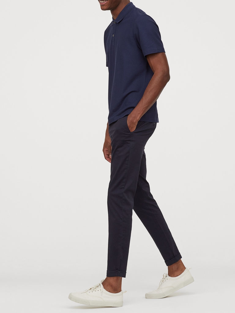 

Брюки H&M 060843642  Темно-синие, Брюки H&M 060843642 32 Темно-синие