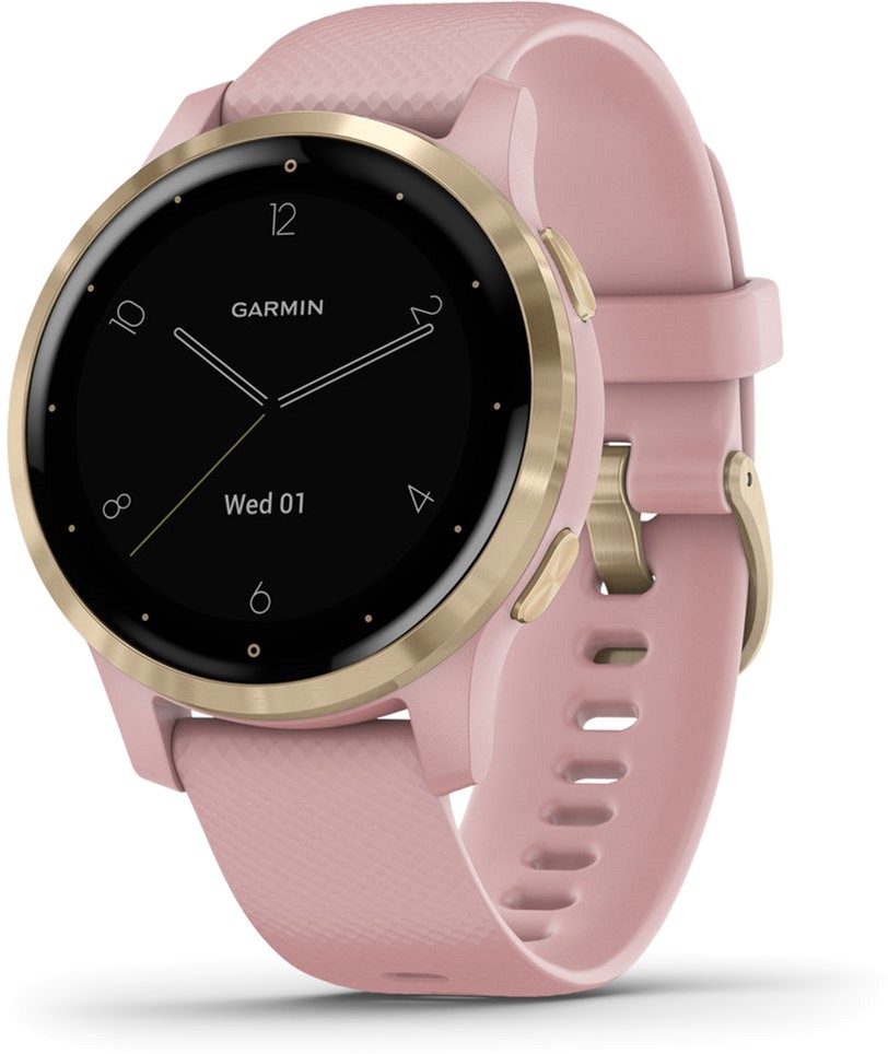 

Спортивные часы Garmin Vivoactive 4S Dust Rose-Light Gold (010-02172-31)