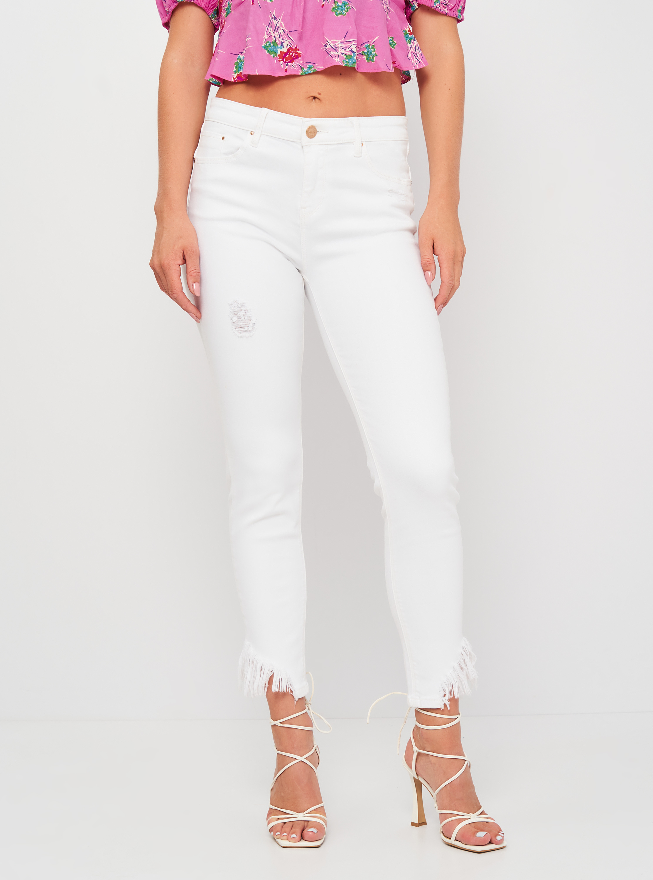 

Брюки Stradivarius 1420/460/003 40 Белые