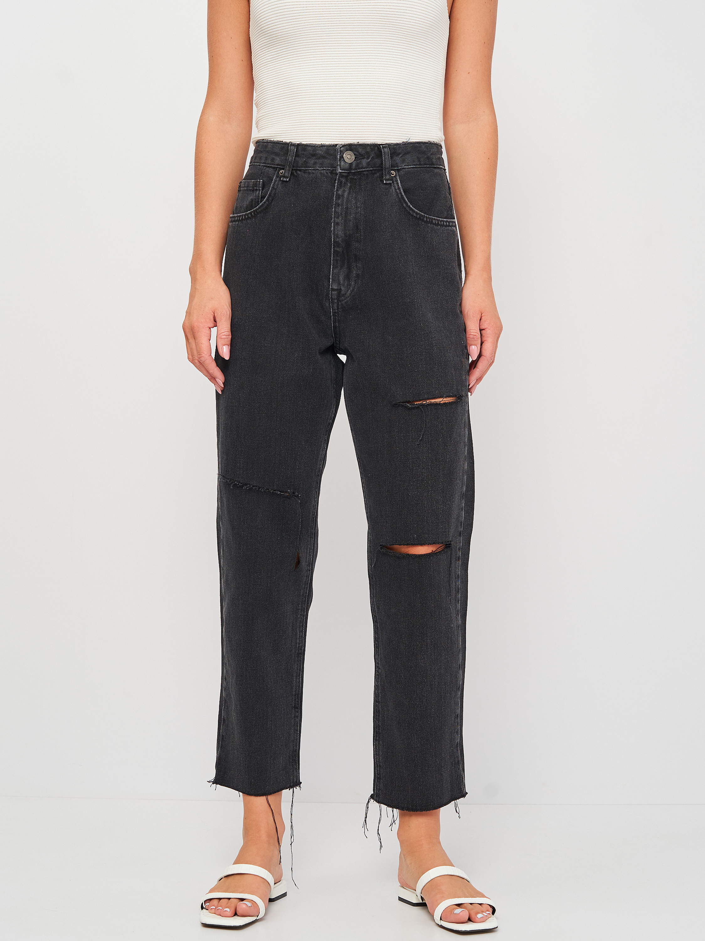 

Джинсы Stradivarius 4861/820/709 40 Черные