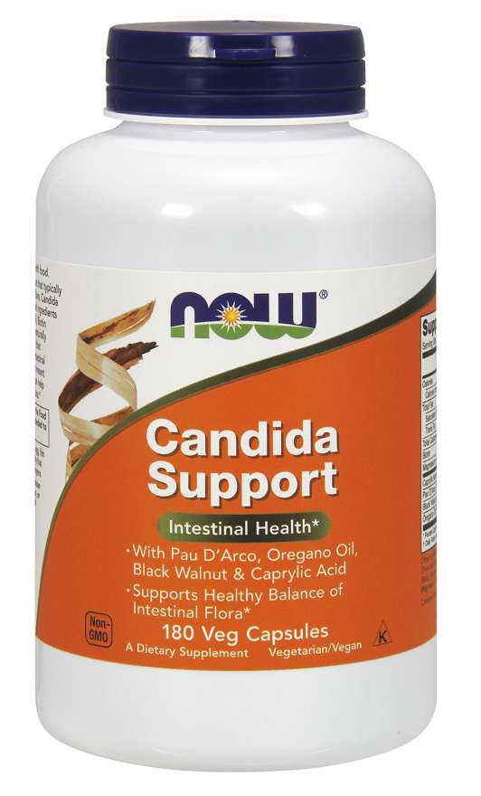 

Специальный продукт NOW Candida Support Veg Capsules 180 капсул (4384302324)