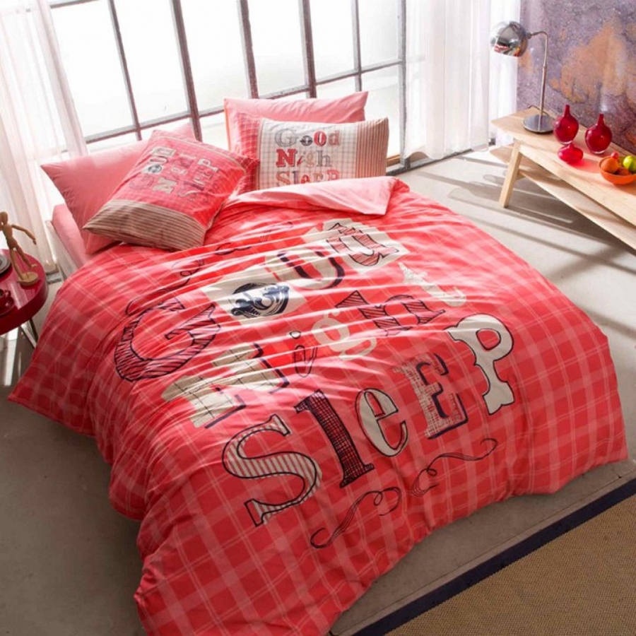 

Постельное белье Tac Ranforce Teen Good Night розовый подростковое