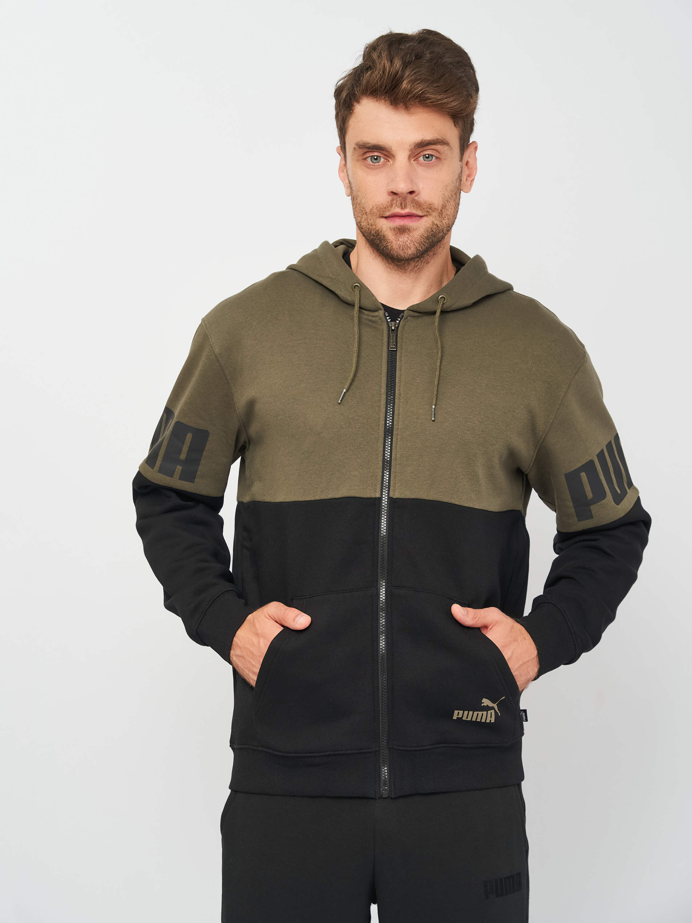 

Толстовка Puma PUMA POWER FZ Hoodie 84610444 S Grape Leaf