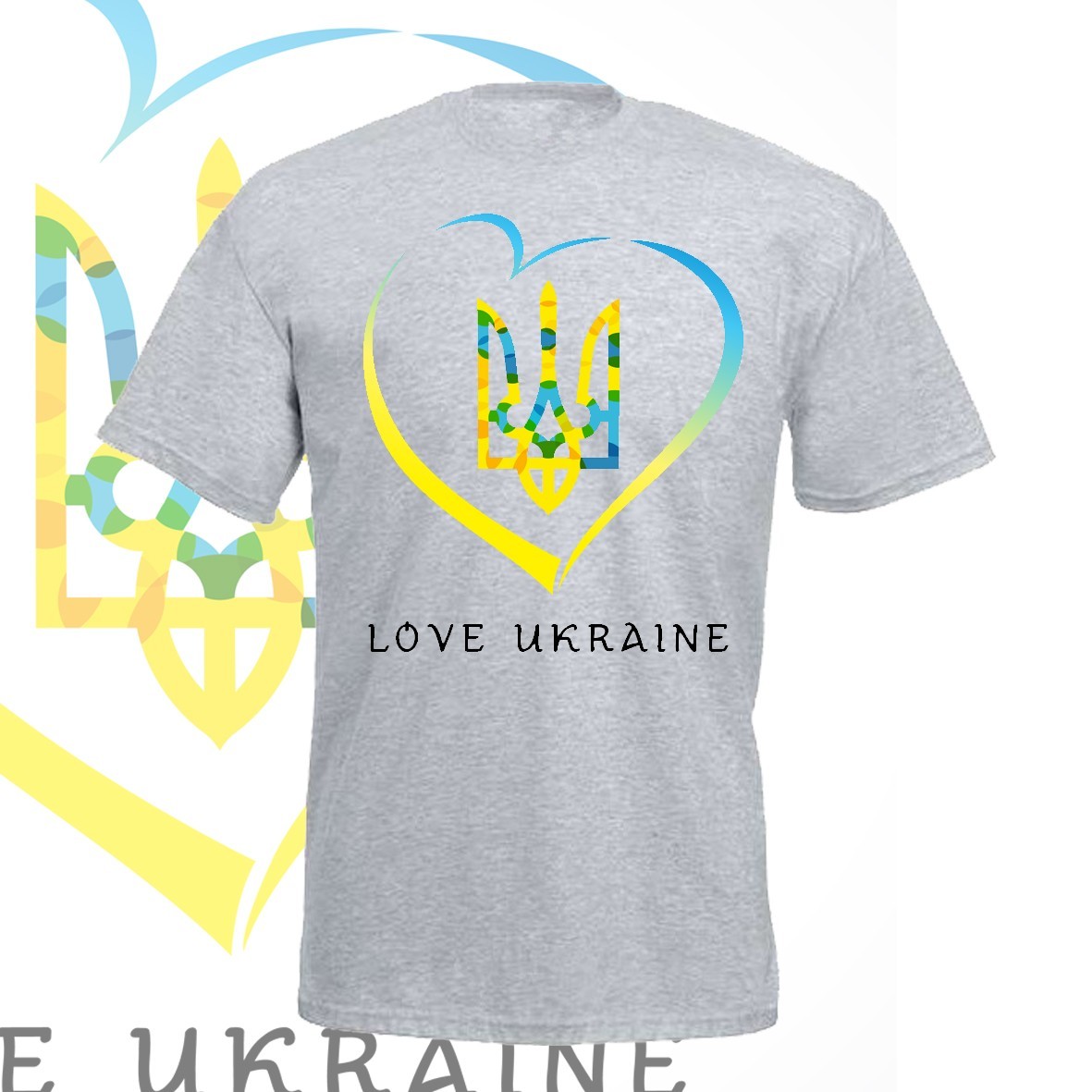 

Футболка GBI "Love Ukraine" прямая классика, серый, , ФС-0181, Футболка GBI "Love Ukraine" прямая классика, серый, L, ФС-0181