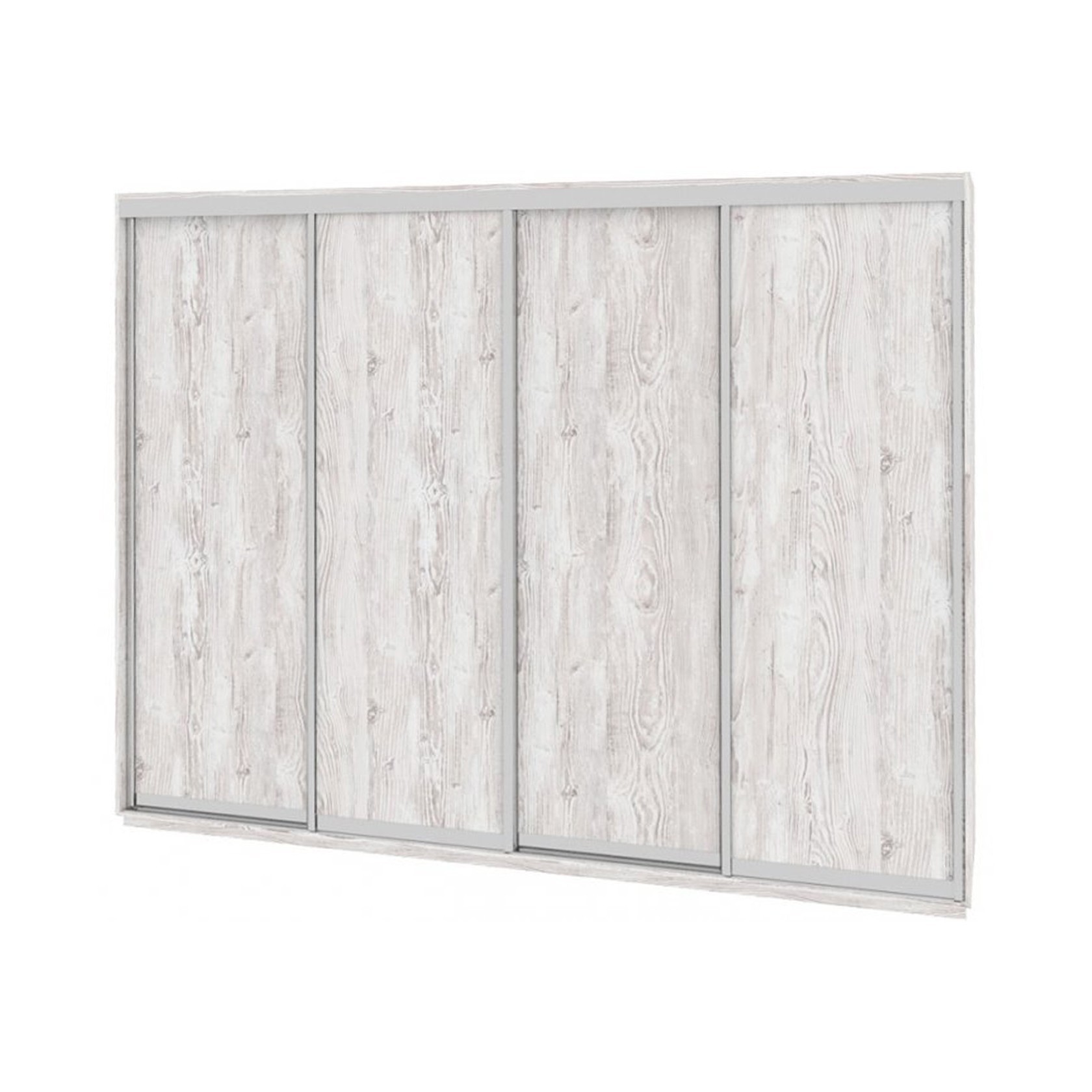 

Шкаф-купе Виват — 4 двери (ДОМ) ДСП-Аляска 340x60x220