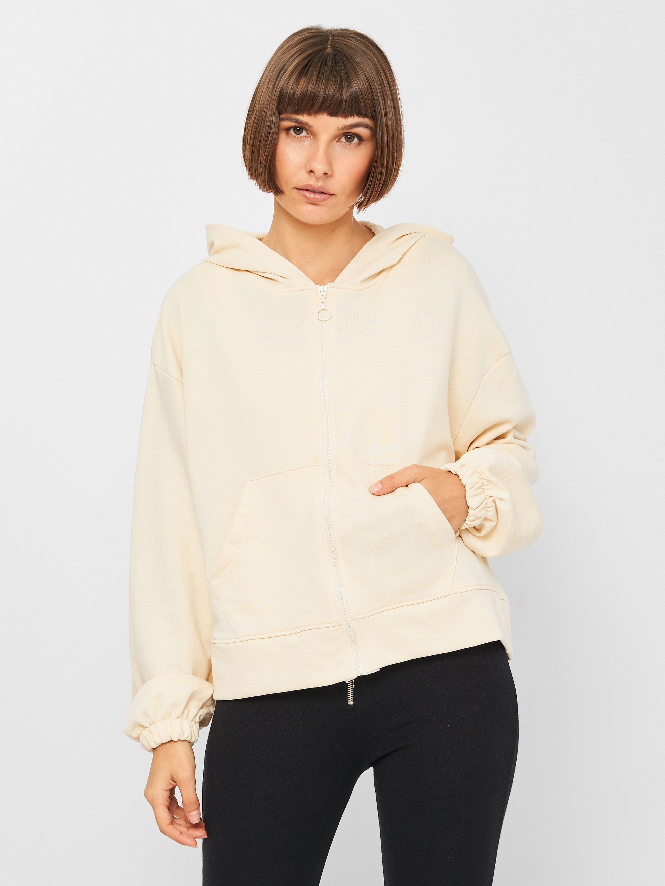 

Толстовка Stradivarius 6501/825/006 M Молочная