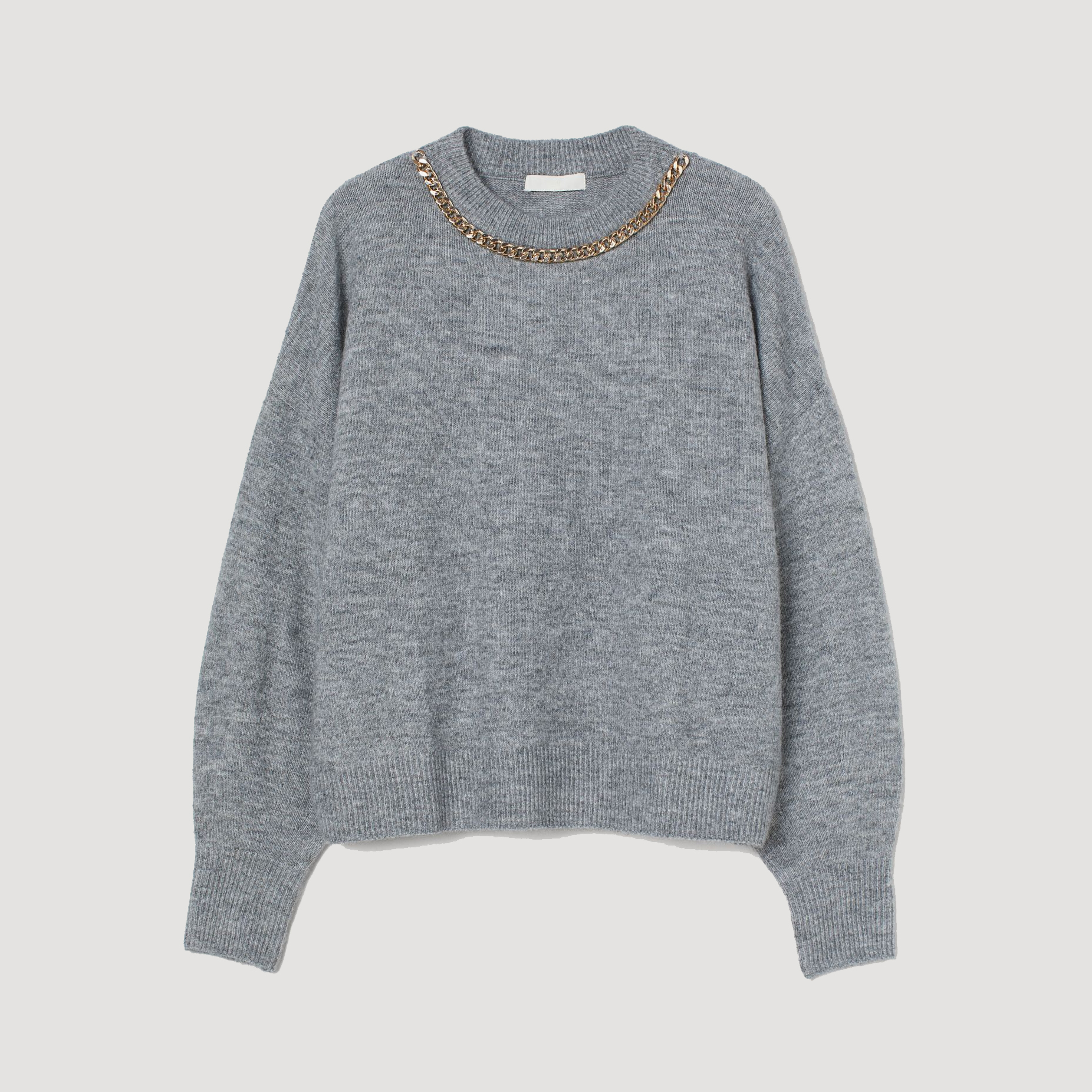 

Джемпер H&M 9340532wtr XL Серый