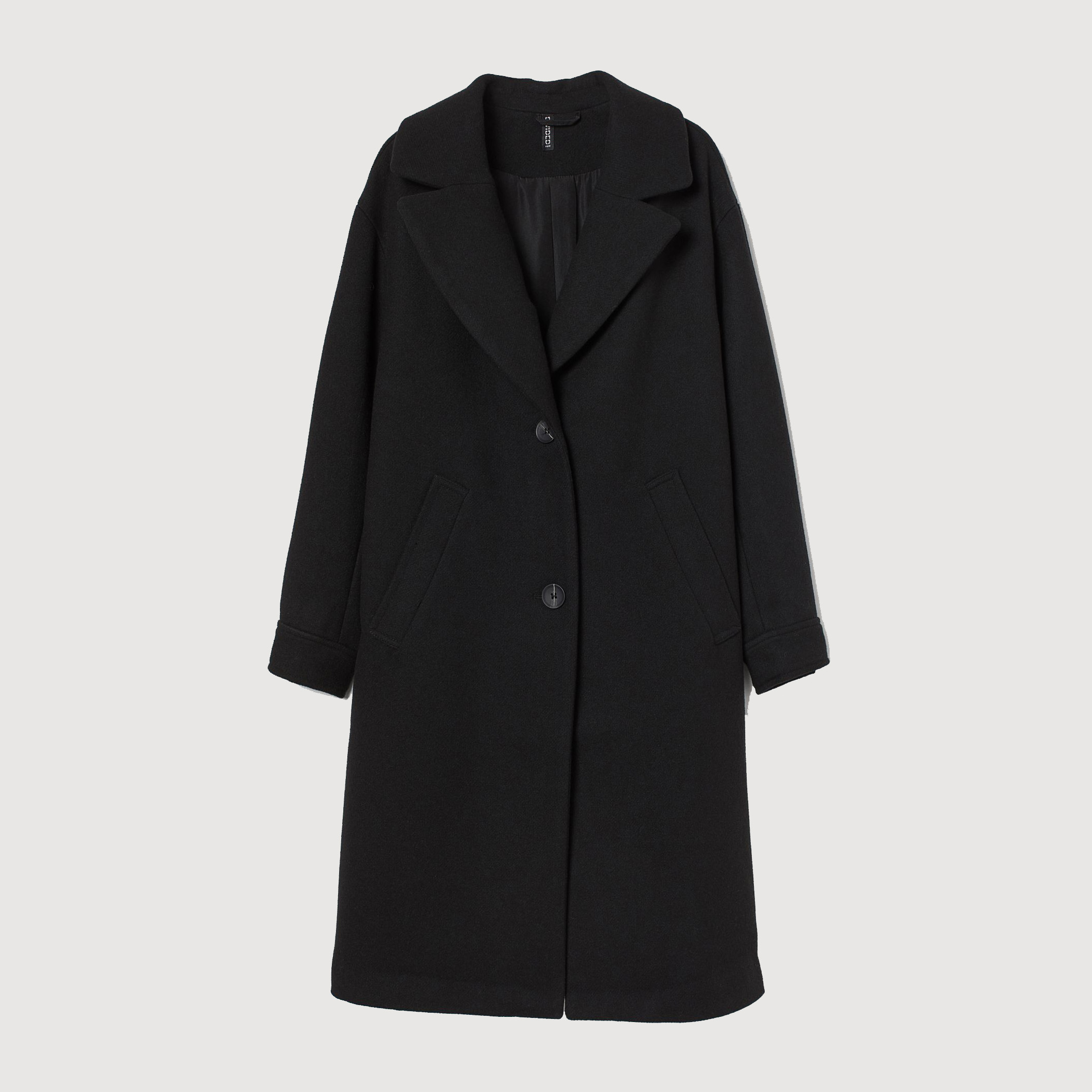 

Пальто H&M 8895642wtr S Черное