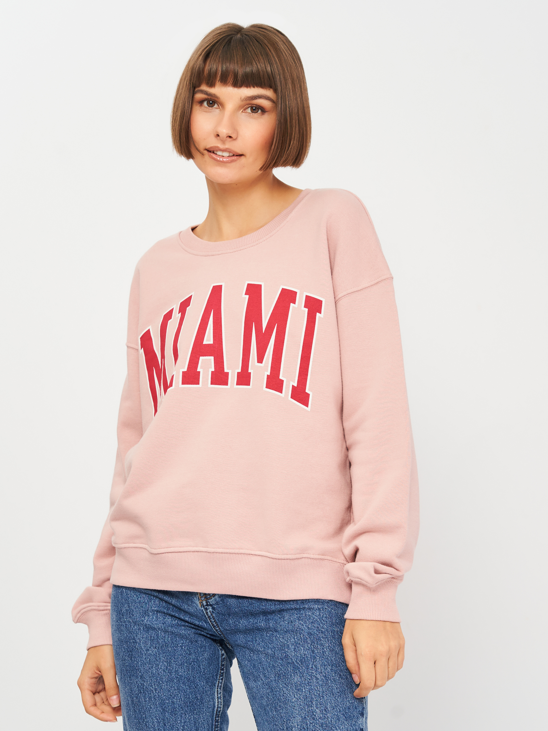 

Свитшот Stradivarius 6659/522/142 L Розовый