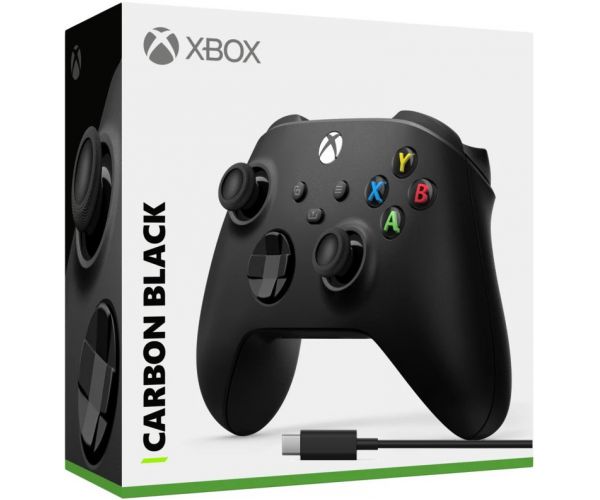 

Microsoft Xbox Series X | S Wireless Controller with Bluetooth (Carbon Black) + USB Type-C кабель