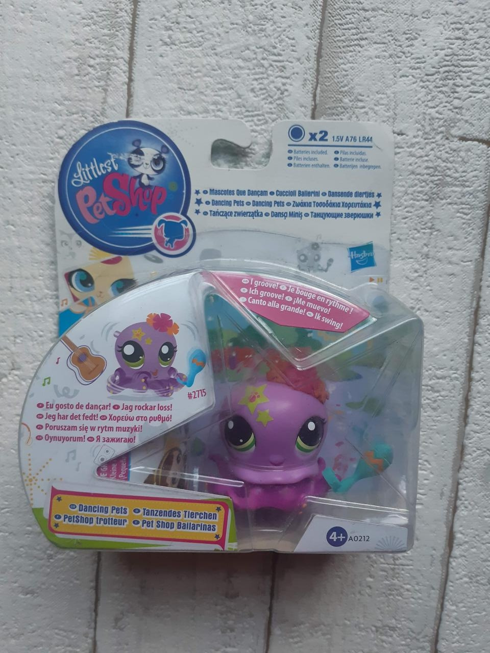 

Игровой набор Hasbro Littlest Pet Shop Танцующая зверюшка Осьминог A0210 A0212