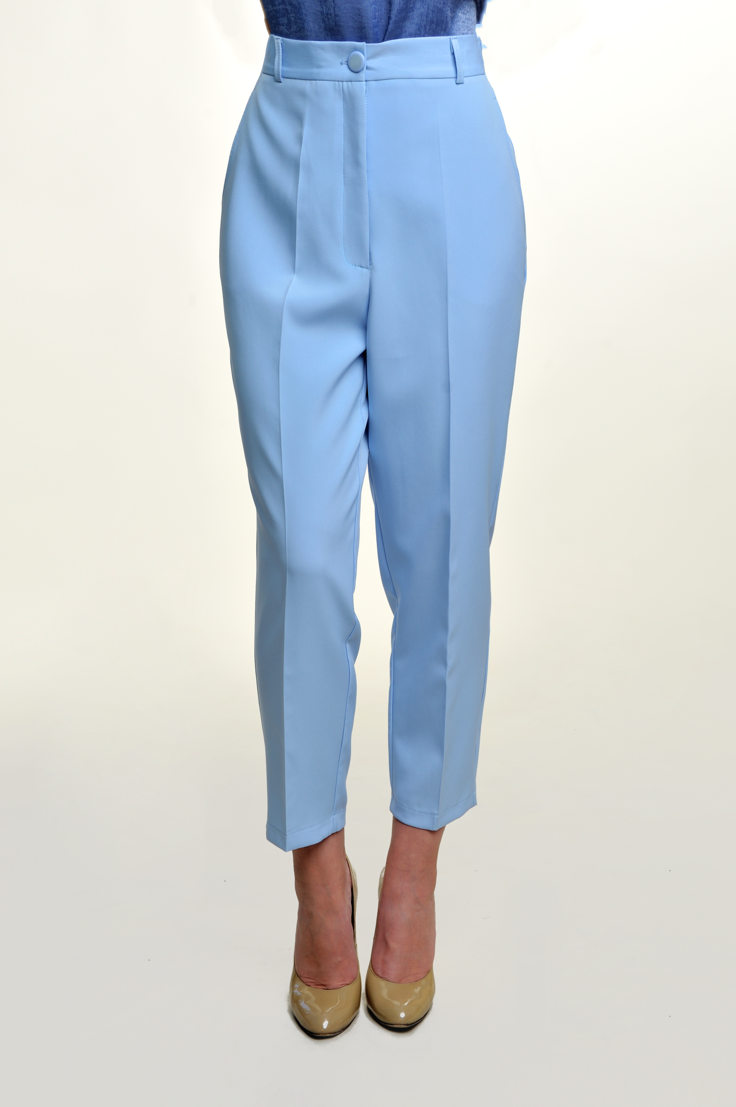 

Брюки Wear me с высокой посадкой S Голубой 1w/17/70