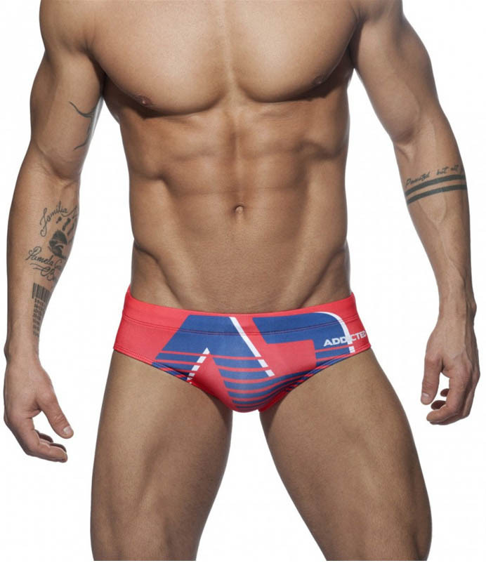 

Мужские плавки-брифы Sport Line RT4860 красный XXL