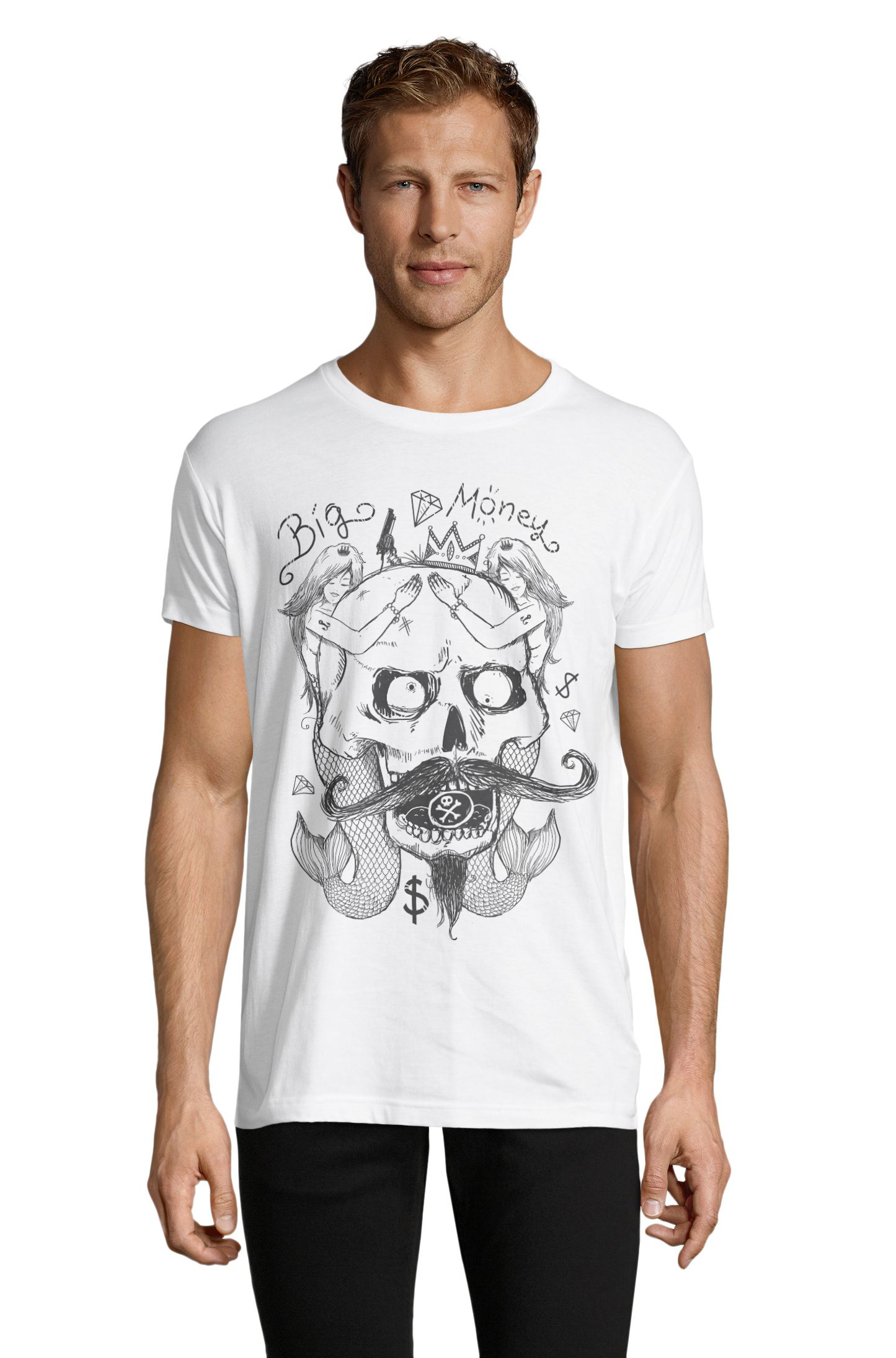 

Футболка OWEAR с принтом приколы 1122-604-M-WH XXL Белый