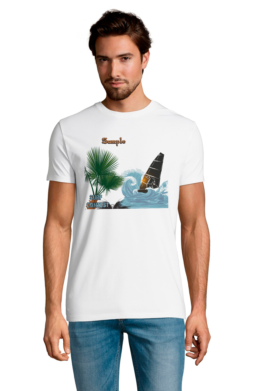 

Футболка OWEAR С Серфинг принтом 3789-M-WH3 XXL Белый
