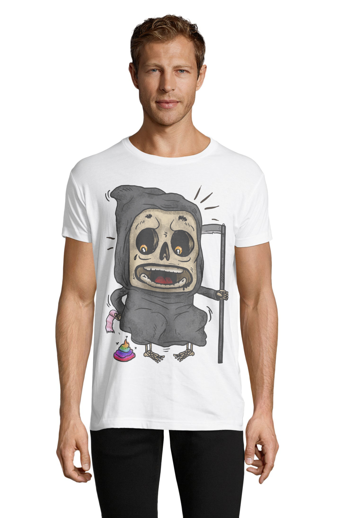 

Футболка OWEAR с принтом приколы 1122-339-M-WH  Белый, Футболка OWEAR с принтом приколы 1122-339-M-WH L Белый