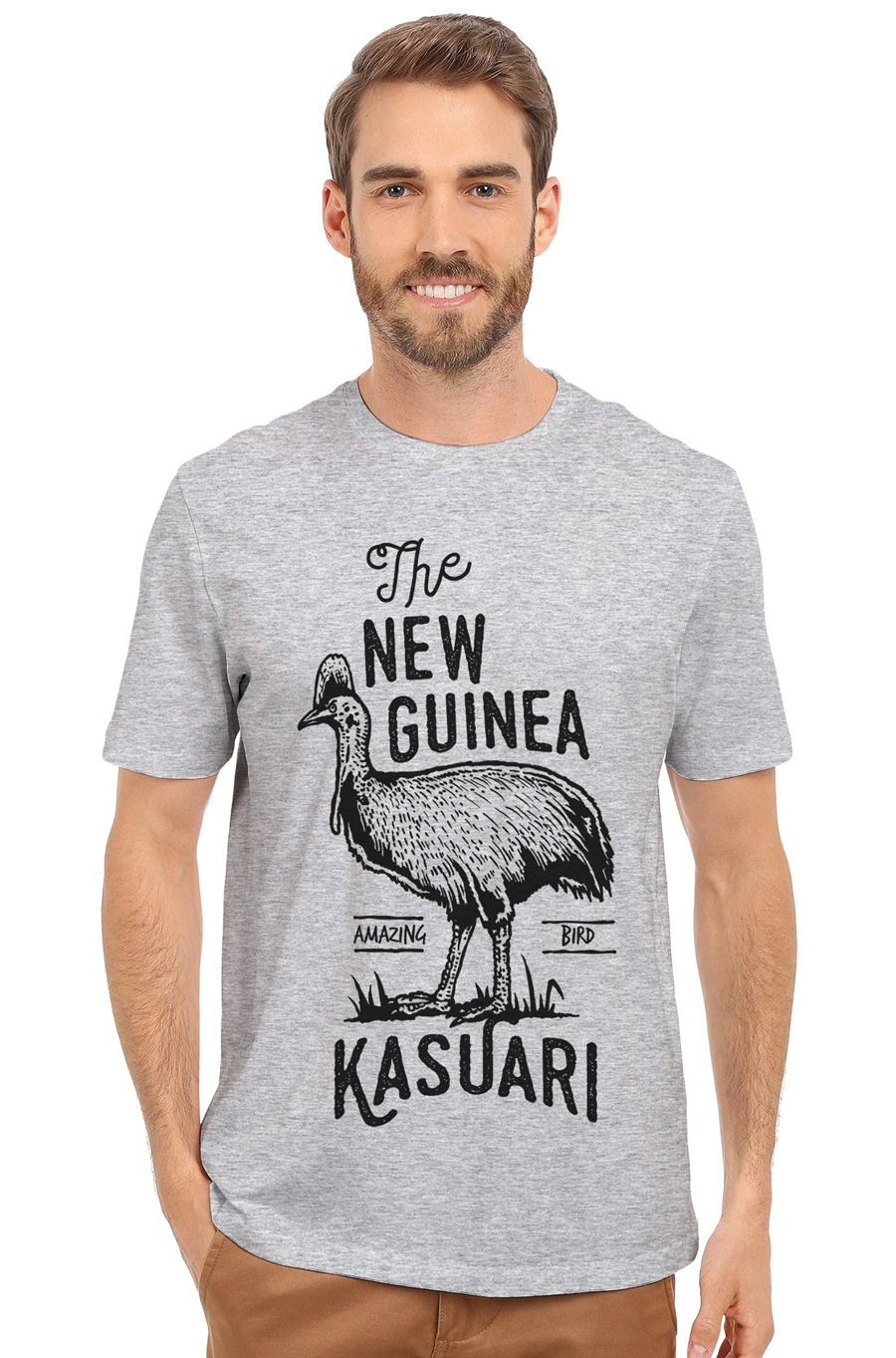 

Футболка с принтом Животные 2232--GH8  Серый-меланж, Футболка с принтом Животные 2232-M-GH8 M Серый-меланж