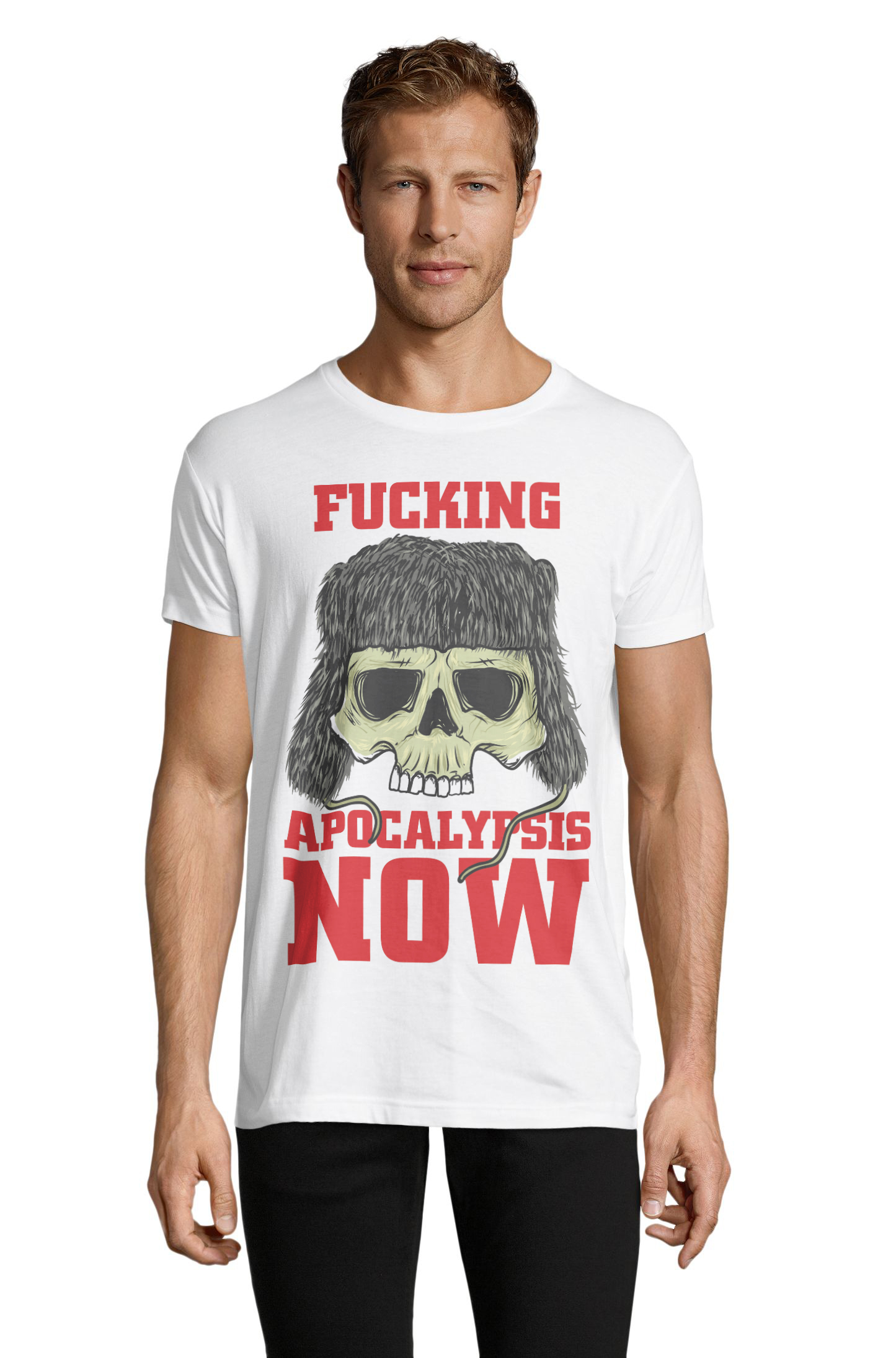 

Футболка OWEAR с принтом приколы 1122-350-M-WH  Белый, Футболка OWEAR с принтом приколы 1122-350-M-WH XL Белый