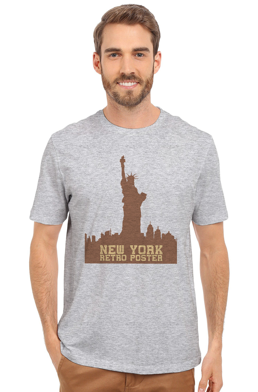 

Футболка OWEAR с принтом Города и Страны 761-M-GH8  Серый-меланж, Футболка OWEAR с принтом Города и Страны 761-M-GH8 S Серый-меланж