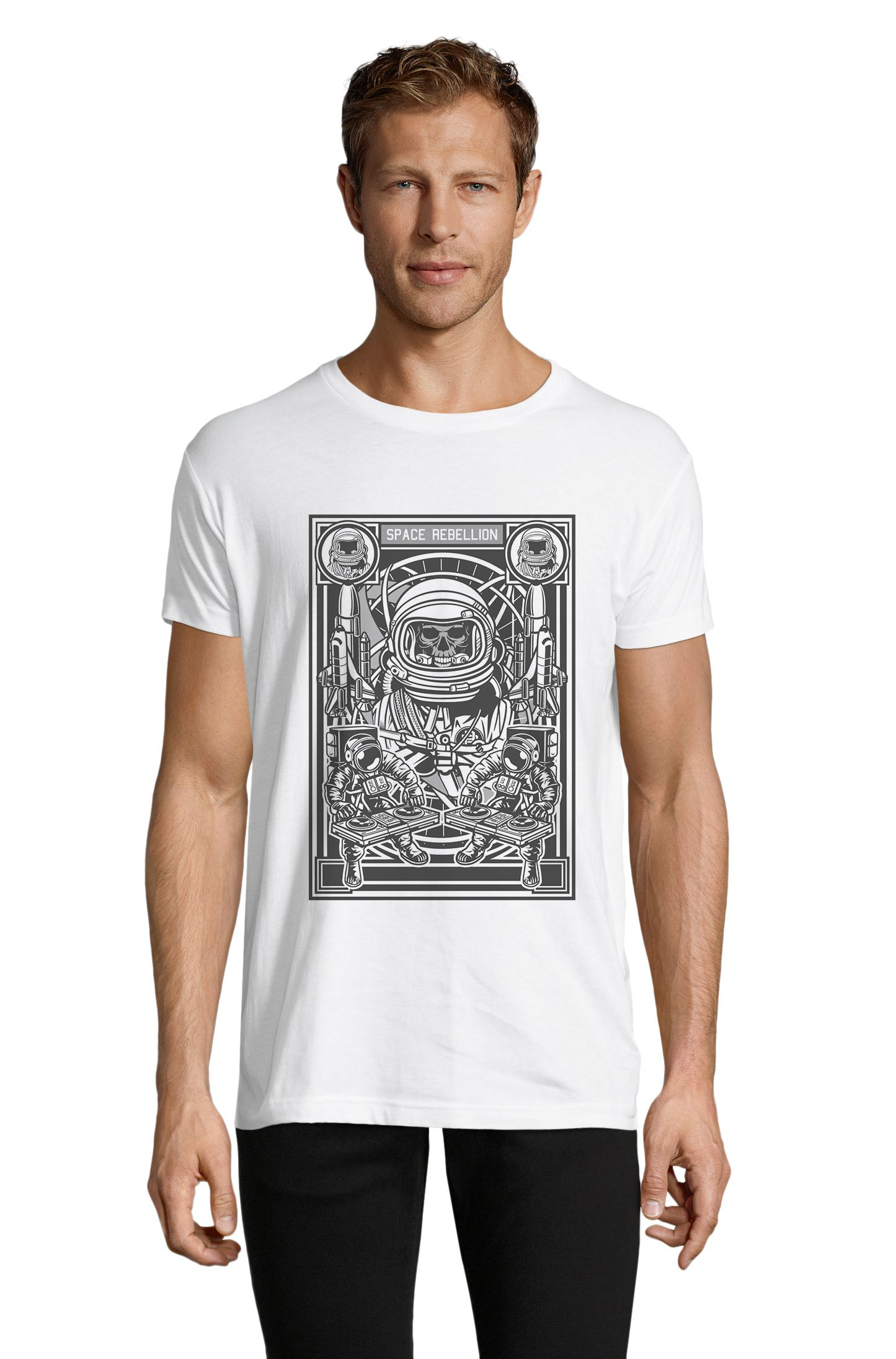 

Футболка OWEAR с Ретро принтом 4134-M-WH1  Белый, Футболка OWEAR с Ретро принтом 4134-M-WH1 3XL Белый