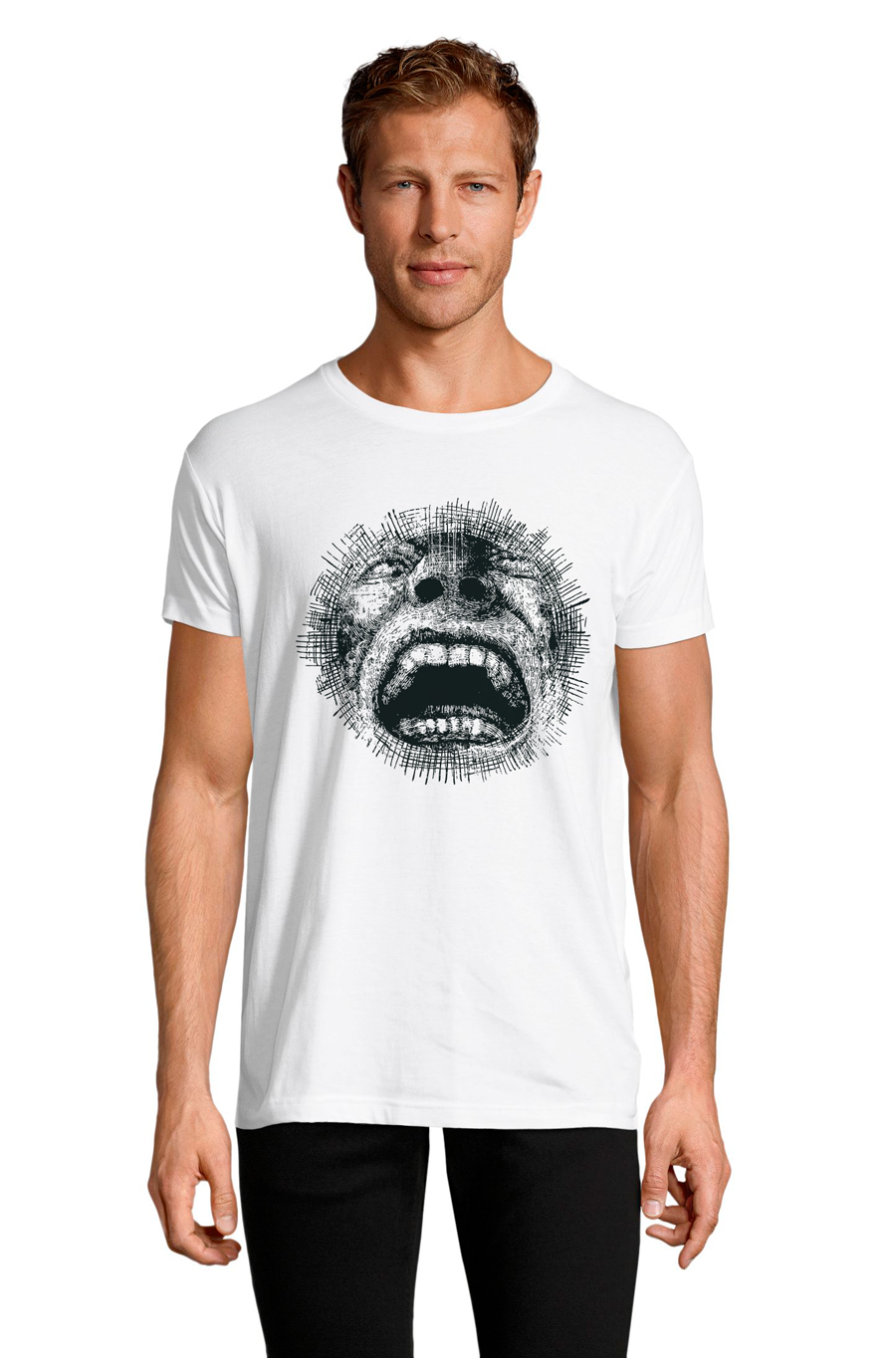 

Футболка OWEAR с ярким принтом 263-M-WH1 XXL Белый