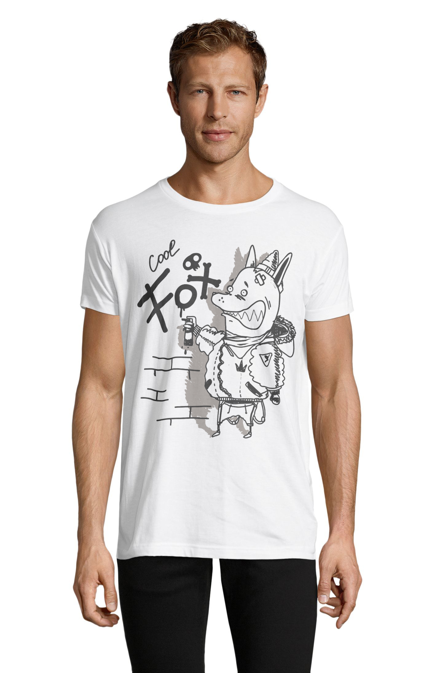 

Футболка OWEAR с принтом приколы 1122-528-M-WH XXL Белый