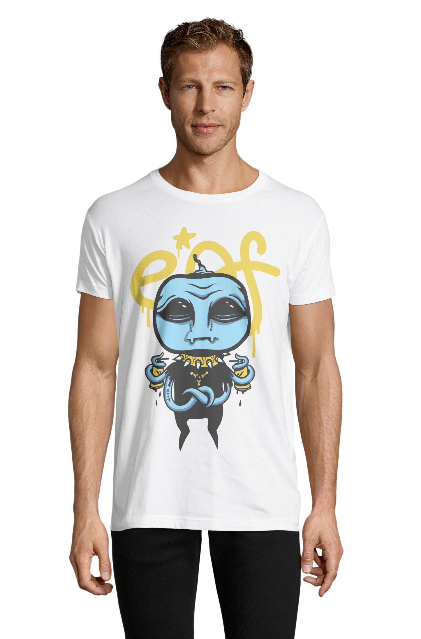 

Футболка OWEAR с принтом приколы 1122-447-M-WH  Белый, Футболка OWEAR с принтом приколы 1122-447-M-WH L Белый