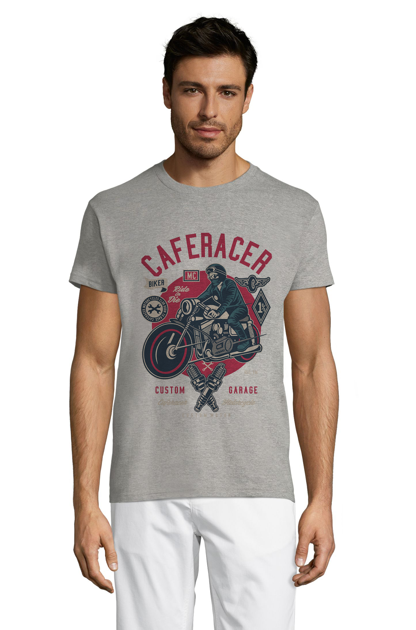 

Футболка OWEAR с Ретро принтом 4202-M-GH5  Серый-меланж, Футболка OWEAR с Ретро принтом 4202-M-GH5 L Серый-меланж