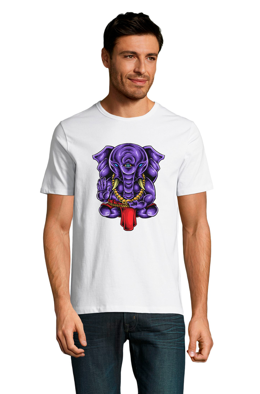 

Футболка OWEAR с ярким принтом 2891-M-WH2 XXL Белый