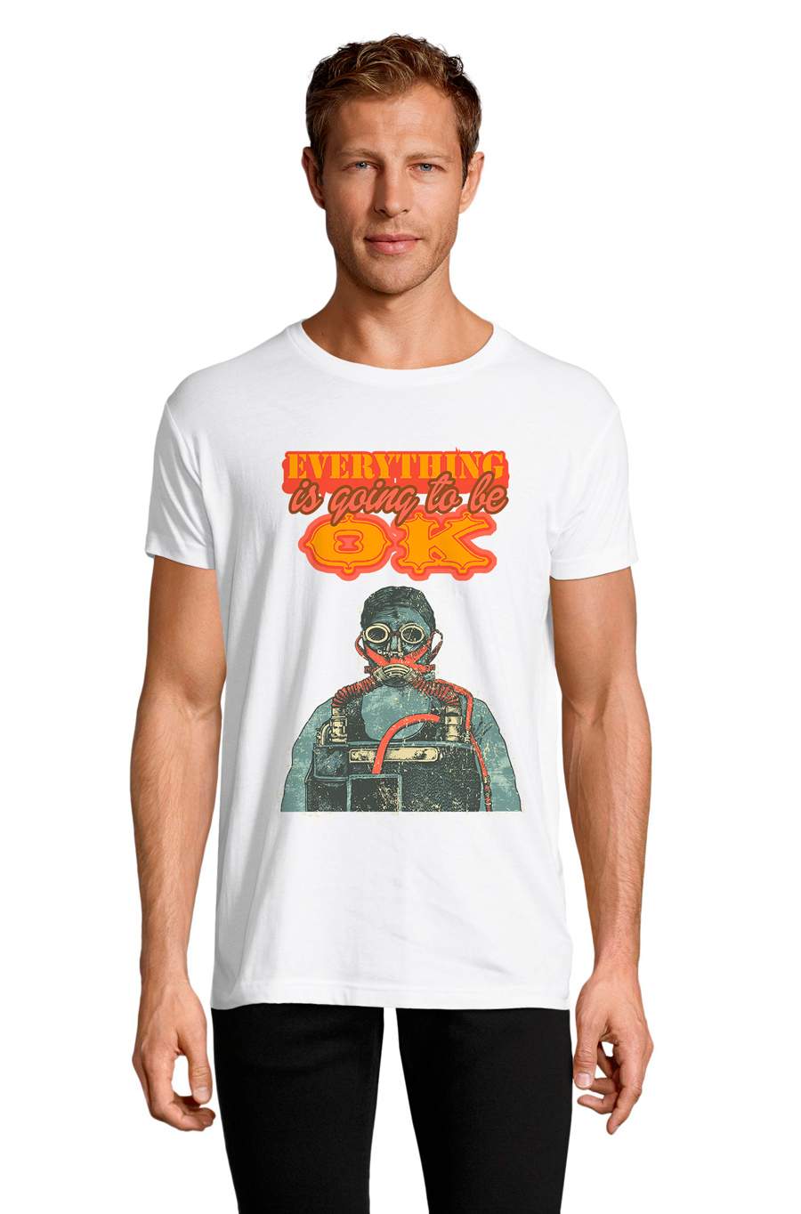 

Футболка OWEAR с ярким принтом 259-M-WH1  Белый, Футболка OWEAR с ярким принтом 259-M-WH1 XL Белый