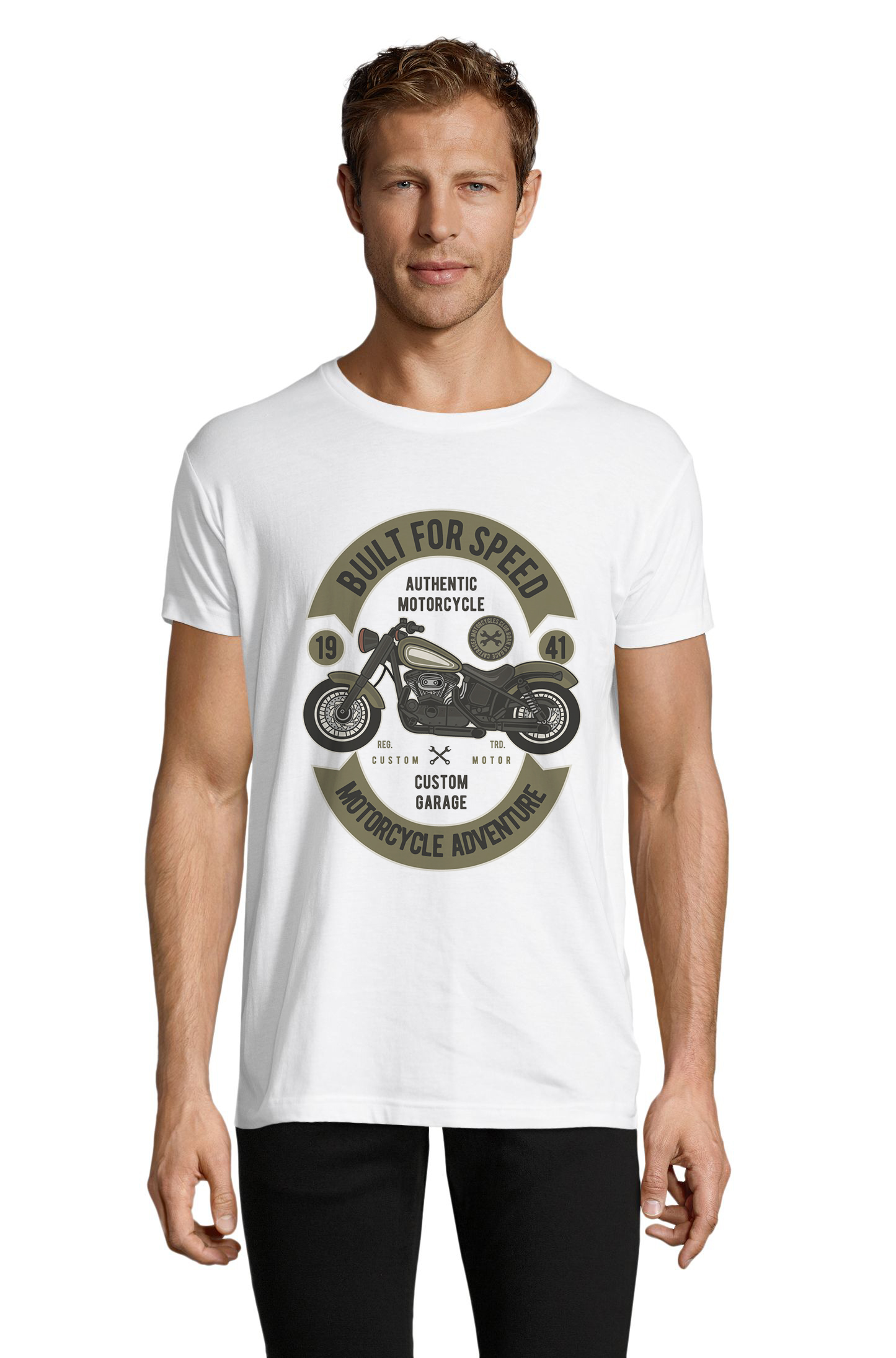 

Футболка OWEAR с Ретро принтом 4203-M-WH1 XXL Белый