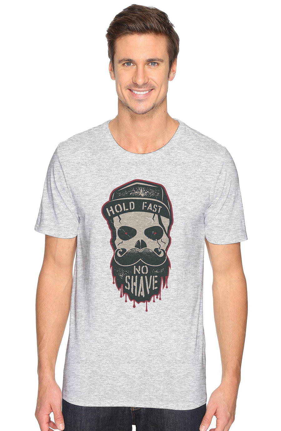 

Футболка OWEAR с принтом Скелет 3677-M-GH9  Серый-меланж, Футболка OWEAR с принтом Скелет 3677-M-GH9 L Серый-меланж