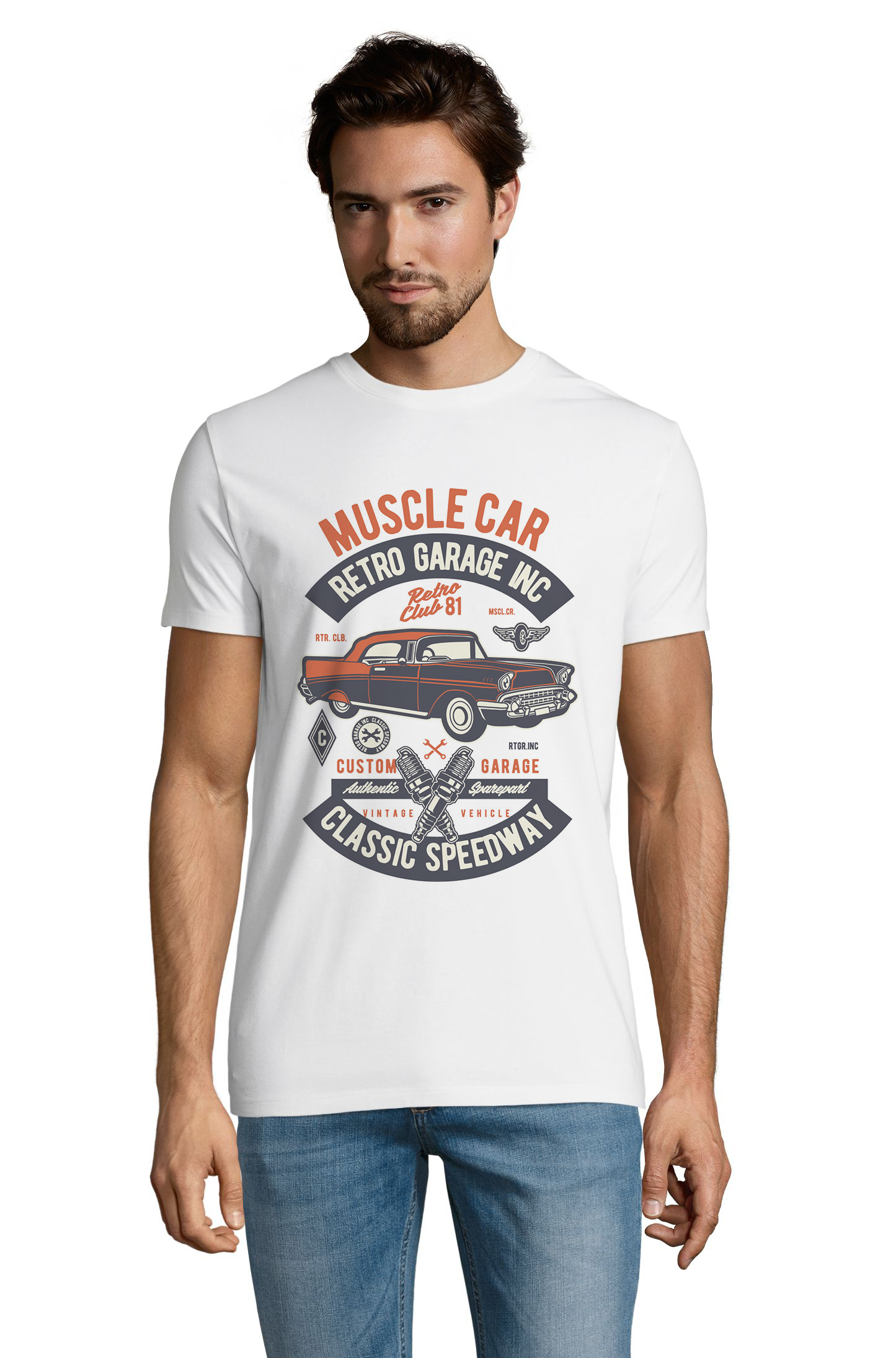 

Футболка OWEAR с Ретро принтом 4239-M-WH3  Белый, Футболка OWEAR с Ретро принтом 4239-M-WH3 L Белый
