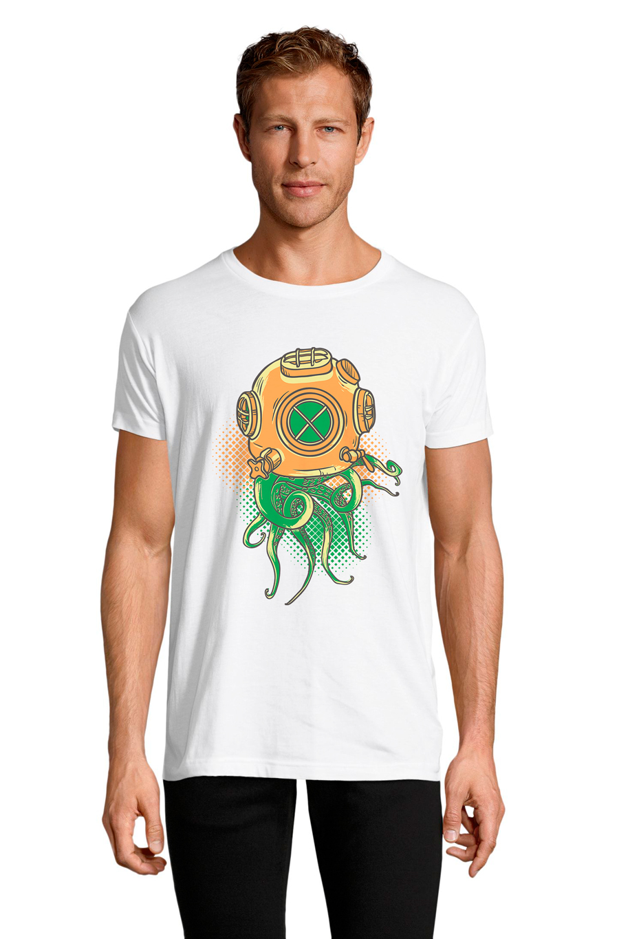 

Футболка OWEAR с ярким принтом 2170-M-WH1 XXL Белый